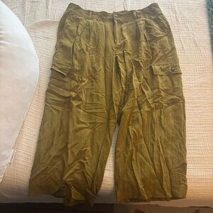 Madewell Harlow Wide Leg Cargo Pants